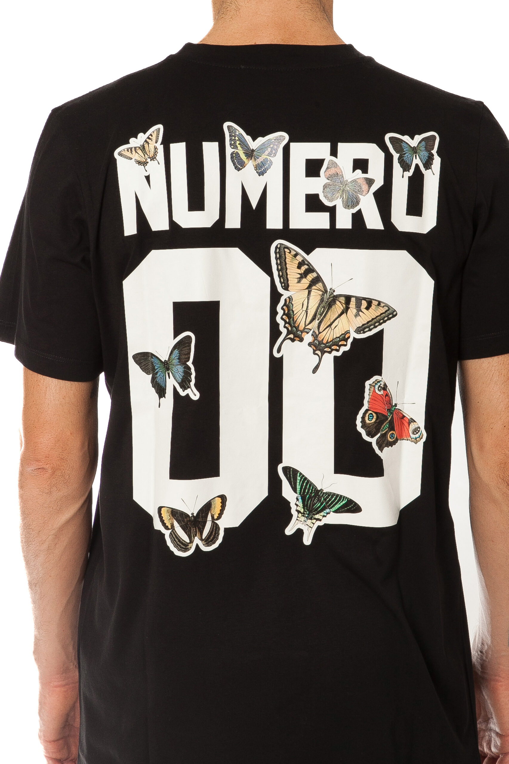 00 TEE BLACK  BUTTERFLY