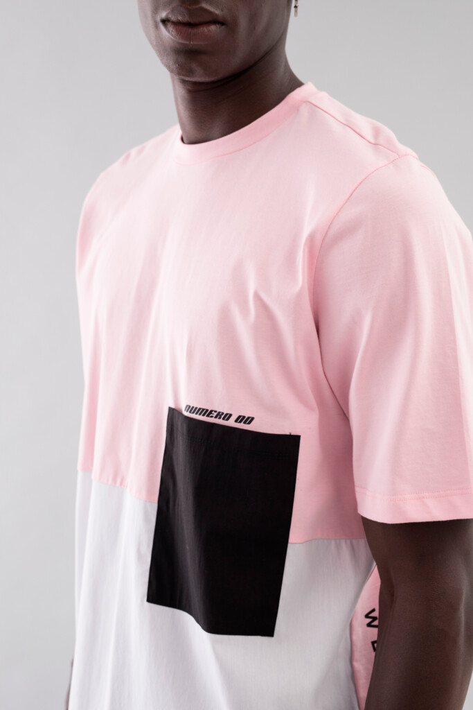 PINK BICOLOR TEE