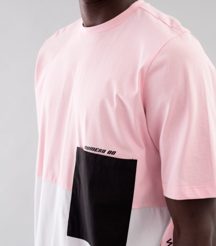 PINK BICOLOR TEE