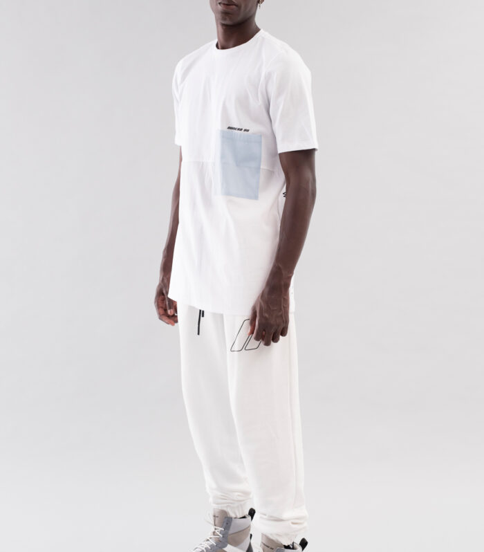 WHITE BICOLOR TEE