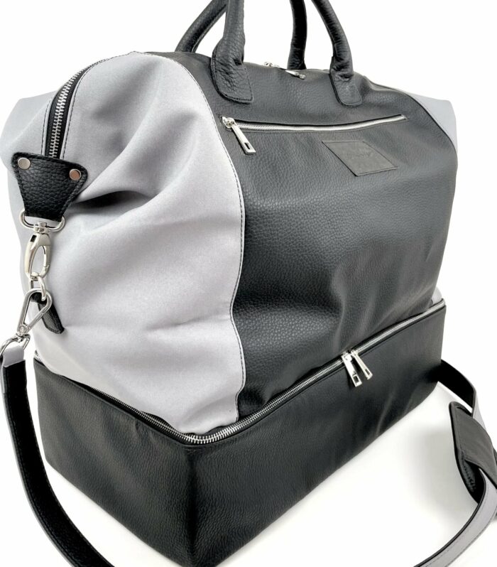 eco leather duffle bag