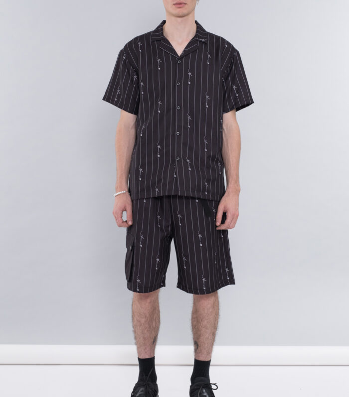SHIRT PINSTRIPES SHORT SLEEVE