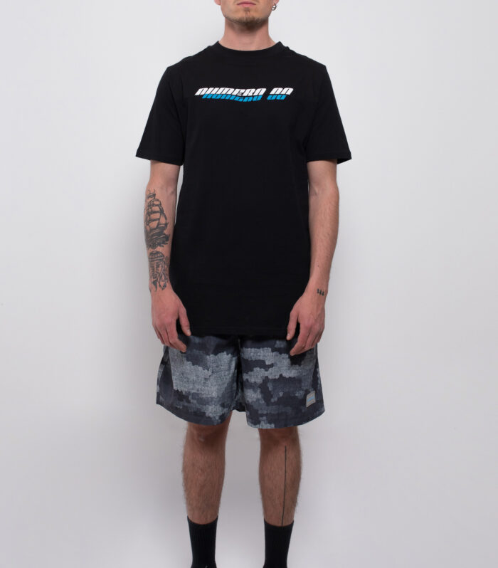 BLACK T-SHIRT LOGO HALF