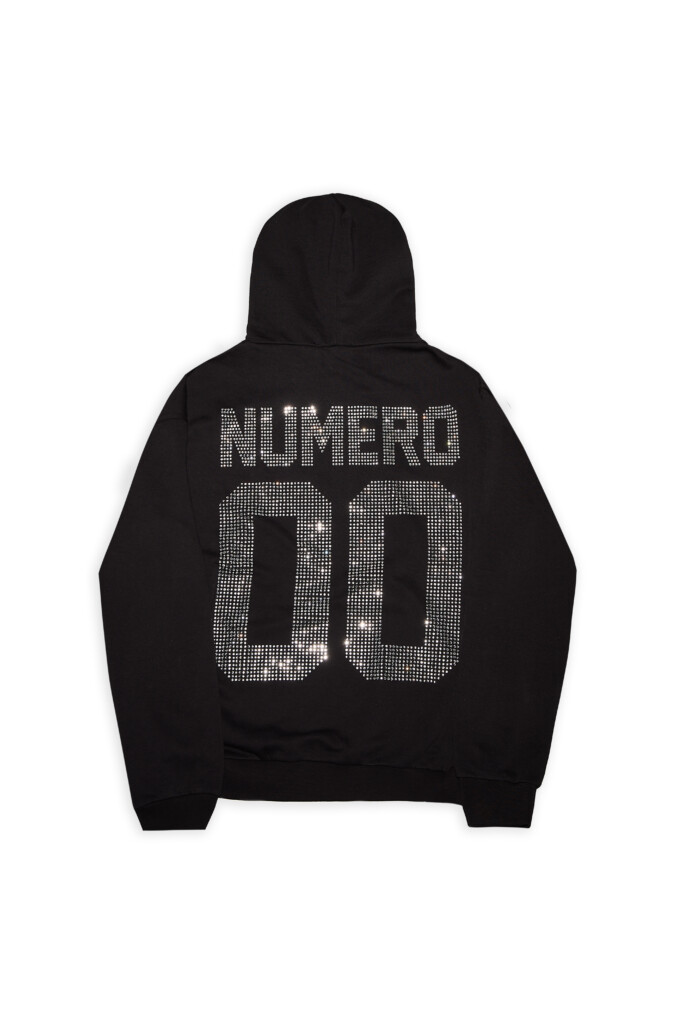 diamond black hoodie